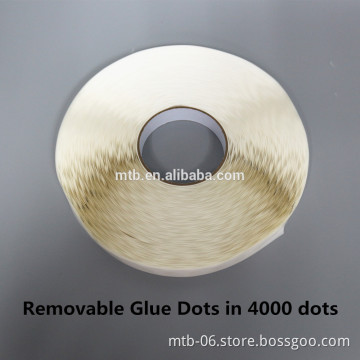 Clear Removable Glue Dots Fix Brochure Printing Service